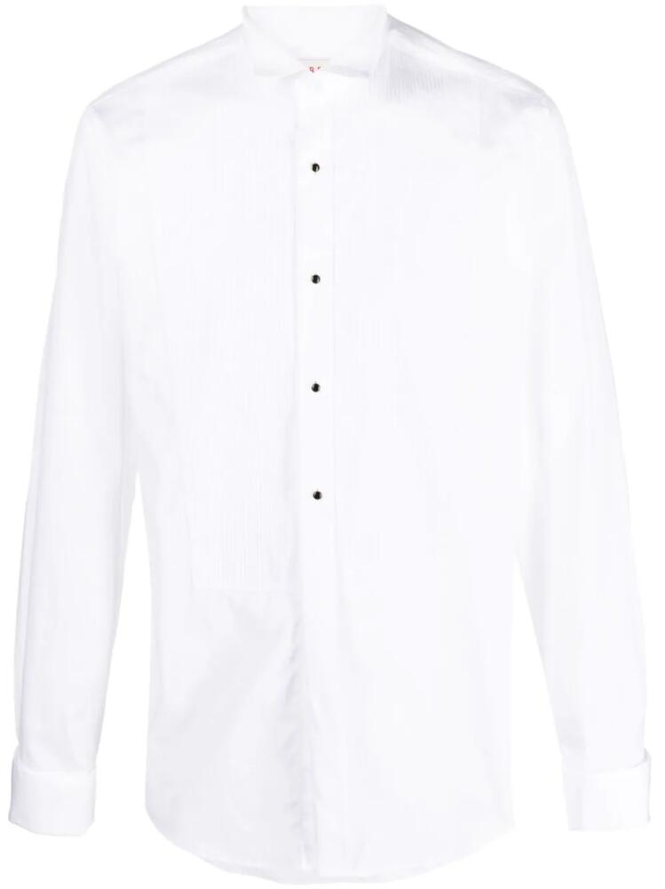 FURSAC long-sleeve cotton shirt - White Cover