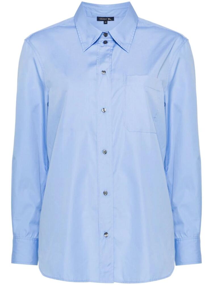 Soeur Saphir shirt - Blue Cover