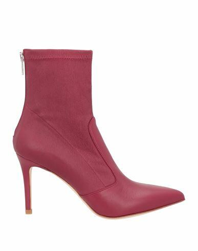 Sergio Levantesi Woman Ankle boots Garnet Soft Leather Cover