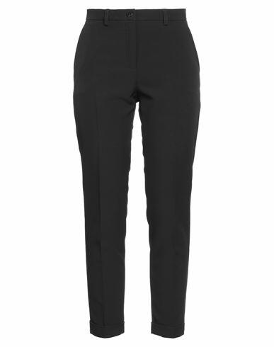 19.70 Nineteen Seventy Woman Pants Black Polyester, Elastane Cover