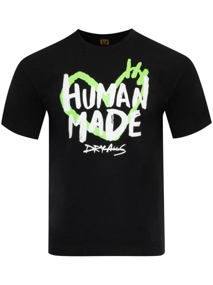 Human Made logo-print T-shirt - Black Cover