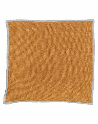 Canali Man Scarf Camel Silk, Cashmere Cover