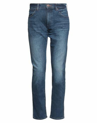 Wrangler Man Jeans Blue Cotton, Polyester, Elastane Cover