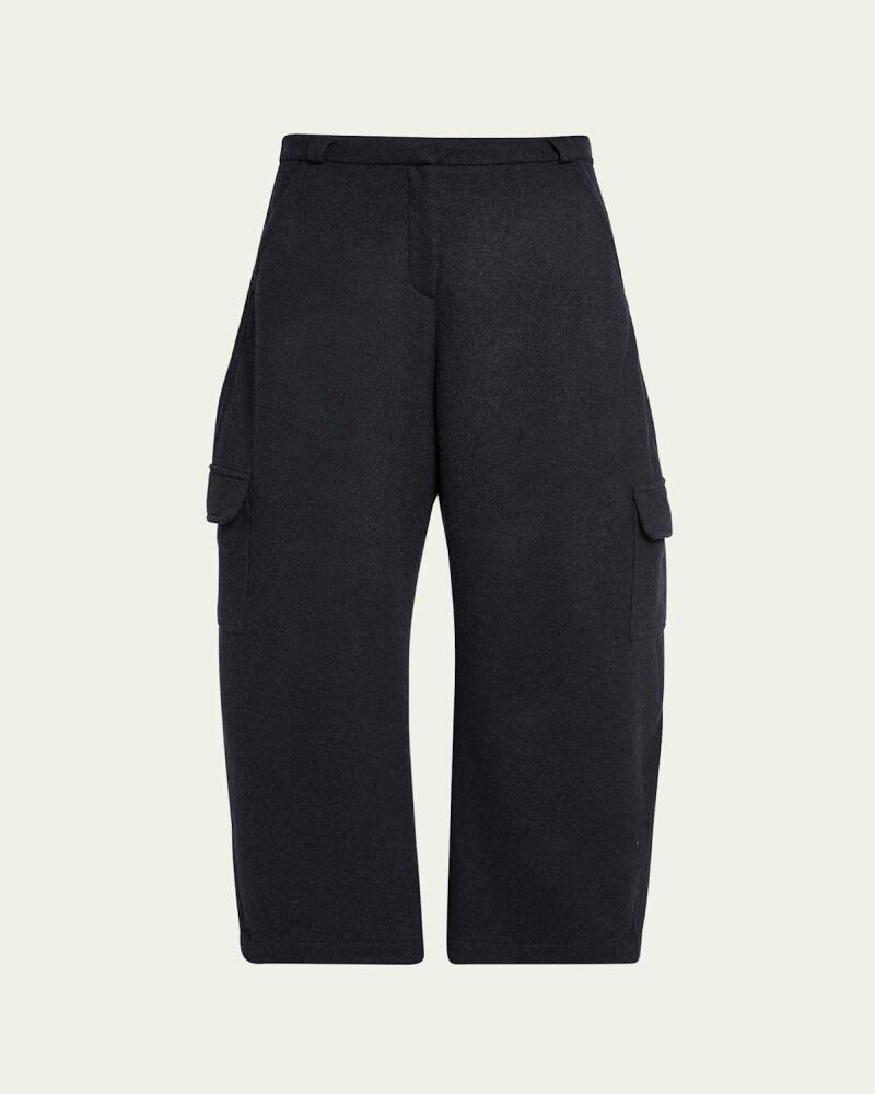 Loro Piana Helge Straight Leg Cashmere Pants Cover