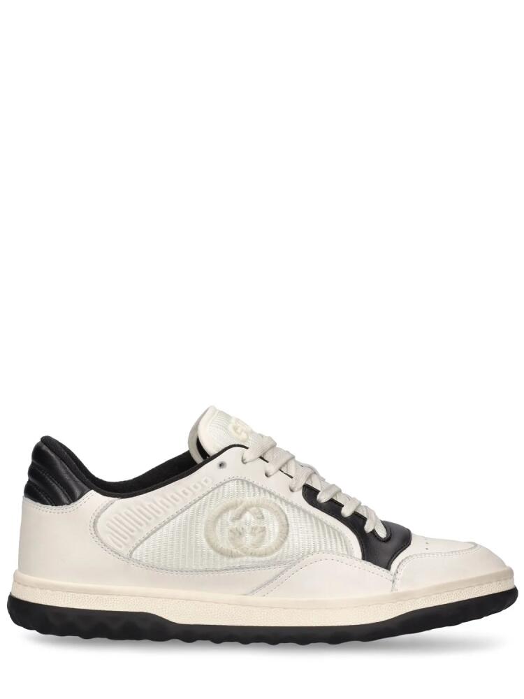 GUCCI 30mm Mac 80 Leather Sneakers Cover