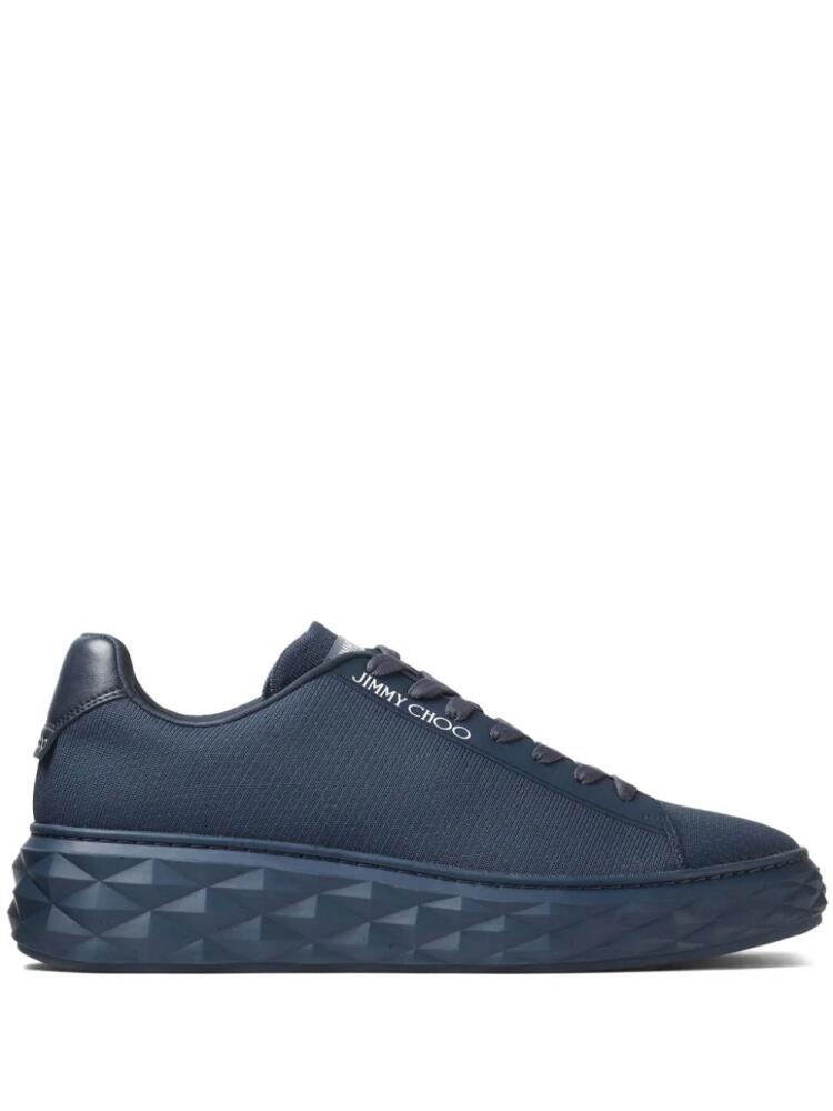 Jimmy Choo Diamond Light knitted sneakers - Blue Cover