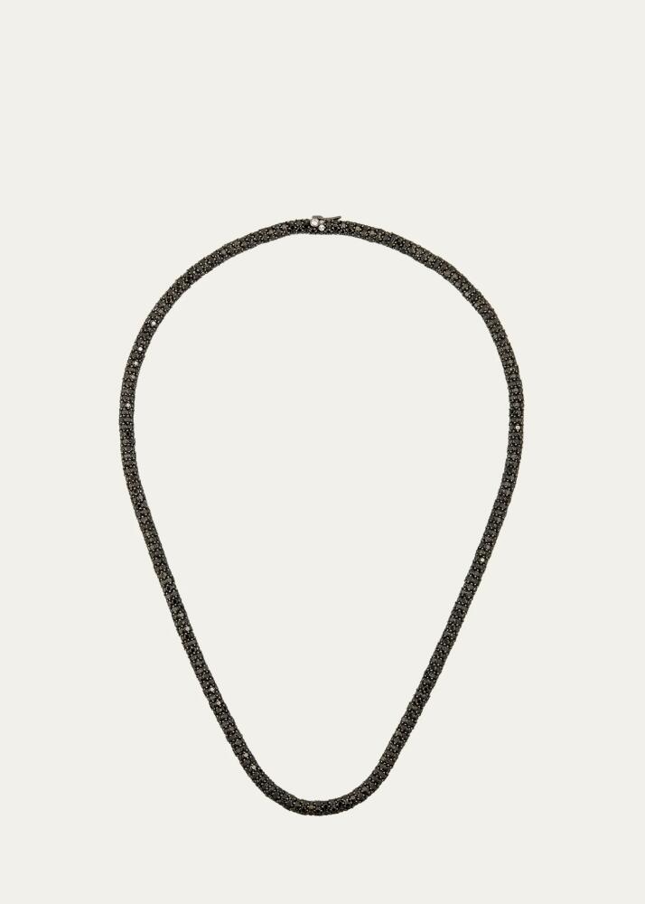 Sidney Garber Rope Necklace with Black and White Diamonds Cover