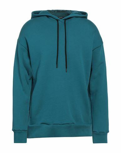 Takeshy Kurosawa Man Sweatshirt Deep jade Cotton, Polyester Cover