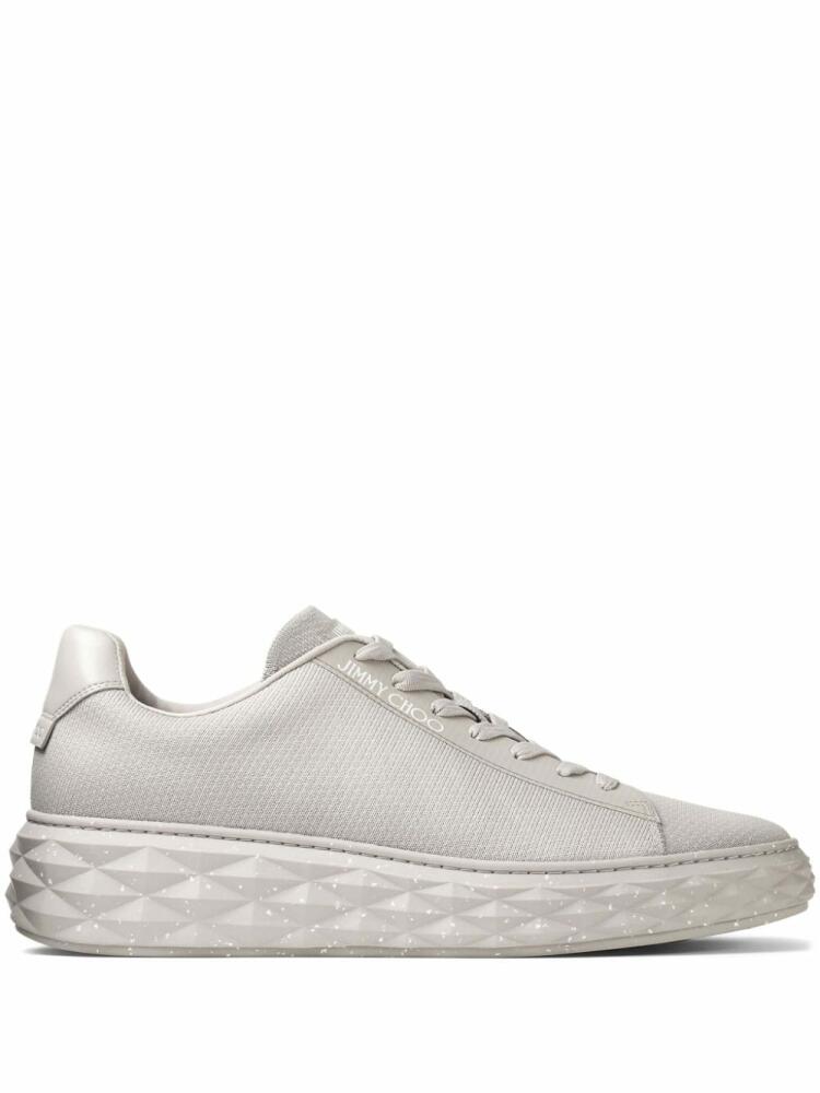 Jimmy Choo Diamond Light knitted sneakers - Grey Cover