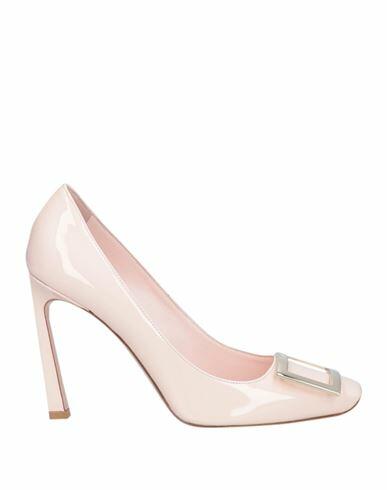 Roger Vivier Woman Pumps Light pink Soft Leather Cover