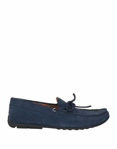 Harmont & Blaine Man Loafers Blue Leather Cover