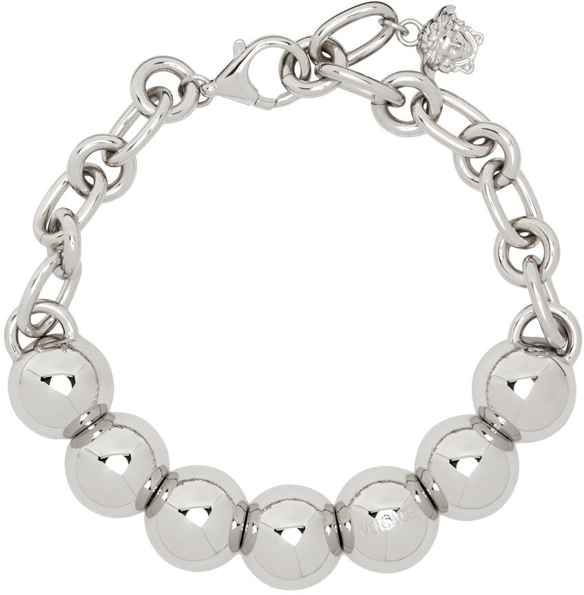 Versace Silver Sphere Choker Cover