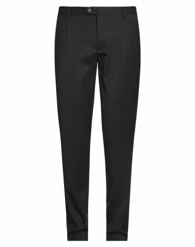 Brian Dales Man Pants Black Polyester, Wool, Elastane Cover