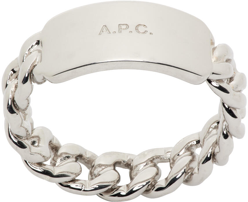 A.P.C. Silver Darwin Ring Cover