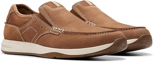 Clarks Sailview Step (Light Tan Nubuck) Men's Lace-up Boots Cover