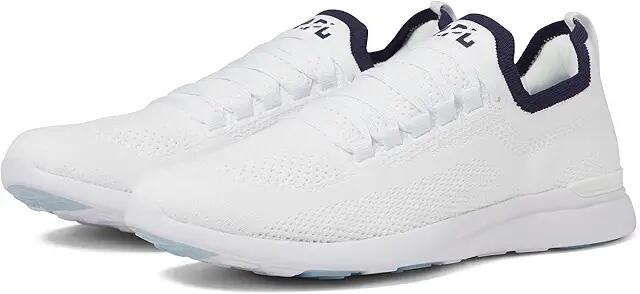 Athletic Propulsion Labs (APL) Techloom Breeze (White/Navy) Men's Running Shoes Cover