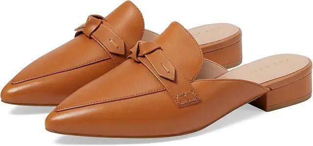 Cole Haan Piper Bow Mule (Pecan Leather) Women's Flat Shoes Cover