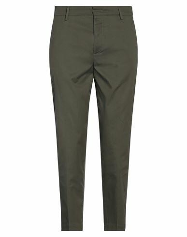 Takeshy Kurosawa Man Pants Military green Cotton, Elastane Cover