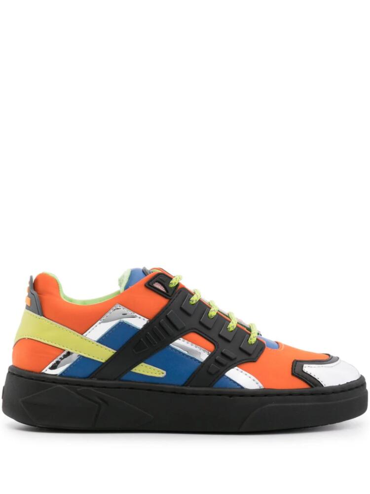 Hide&Jack Mini Silverstone low-top sneakers - Orange Cover