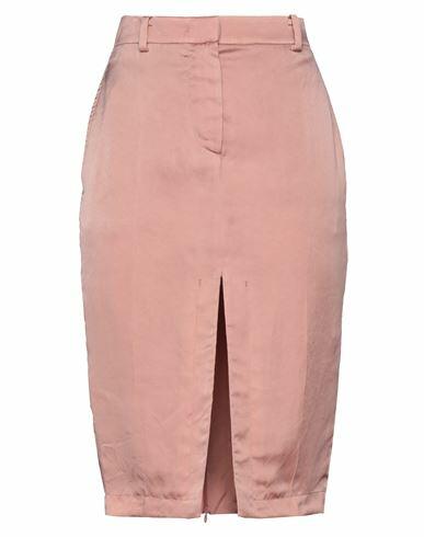 N°21 Woman Midi skirt Pink Cupro Cover