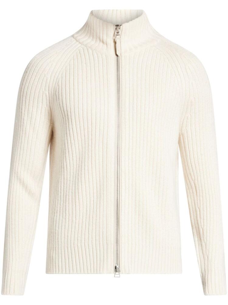 TOM FORD ribbed knitted jumper - White Cover