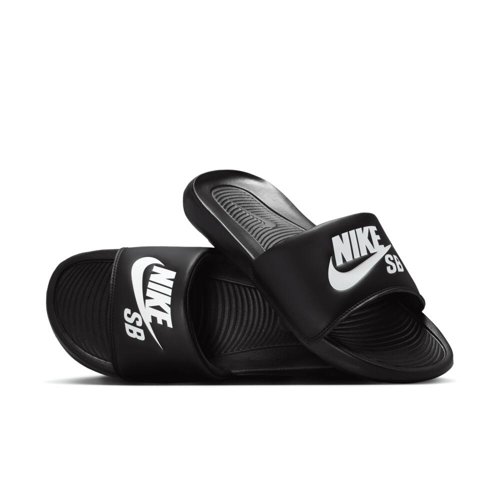 Nike Men's Victori One Slides in Black Cover