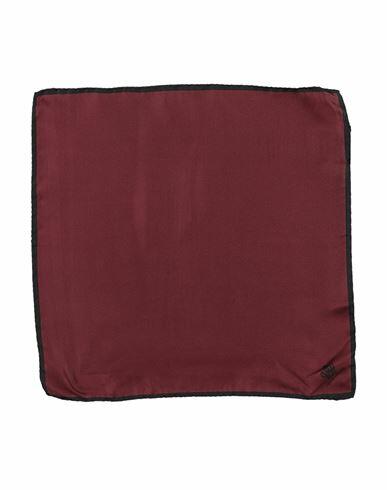 Dolce & gabbana Man Scarf Burgundy Silk Cover