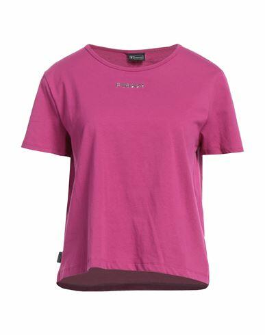 Freddy Woman T-shirt Magenta Cotton, Elastane Cover