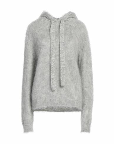 Haikure Woman Sweater Grey Acrylic, Polyamide, Mohair wool Cover