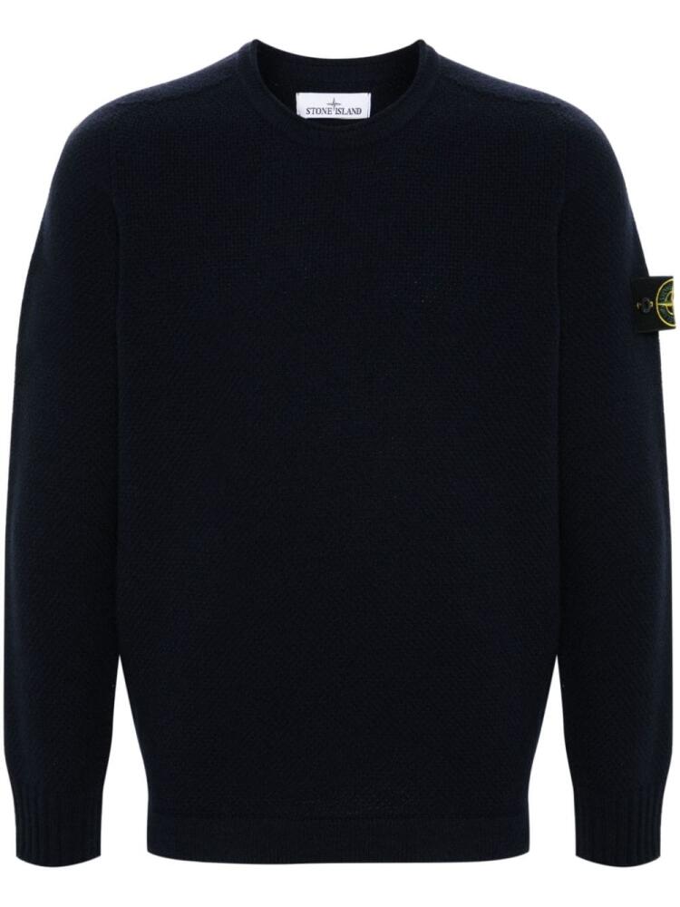 Stone Island Compass-badge sweater - Blue Cover