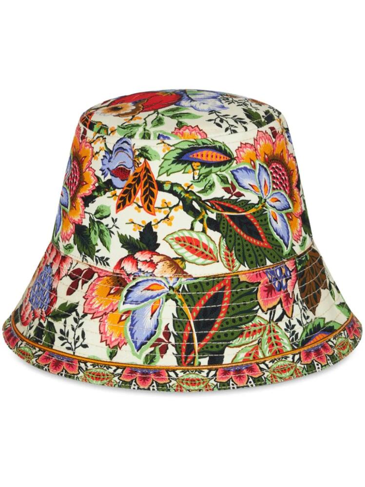 ETRO floral-print bucket hat - Green Cover