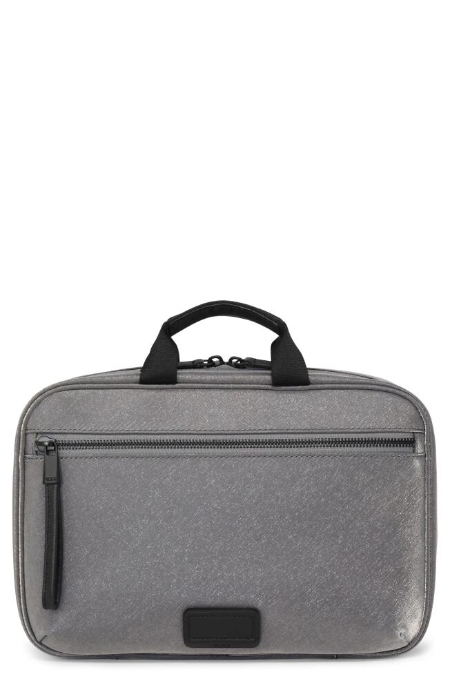 Tumi Madeline Nylon Cosmetics Bag in Silver Sky Cover