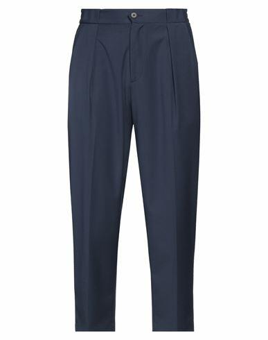 Golden Craft 1957 Man Pants Navy blue Polyester, Wool, Elastane Cover