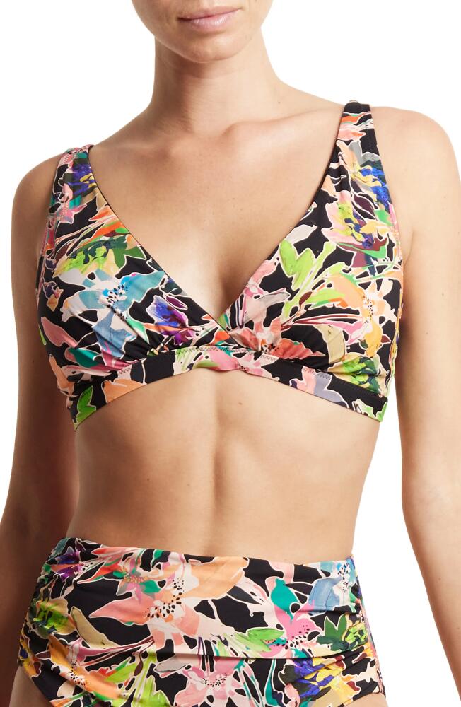 Hanky Panky Wrap Front Bikini Top in Unapologetic Cover