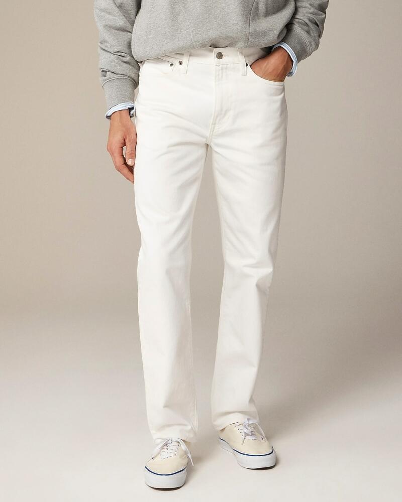 J.Crew Classic jean in white Cover