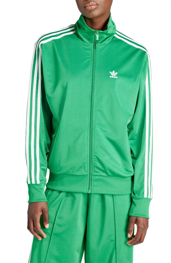 adidas Firebird Recycled Polyester Track Jacket in Green Cover