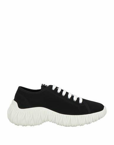 Miu Miu Woman Sneakers Black Textile fibers Cover