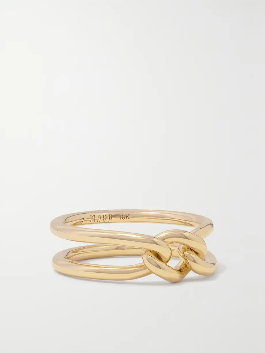 MAOR - Unity 18-karat Gold Ring - 7 Cover