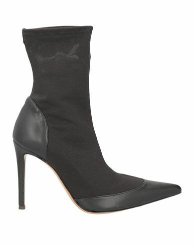 Alexandre Vauthier Woman Ankle boots Black Textile fibers Cover