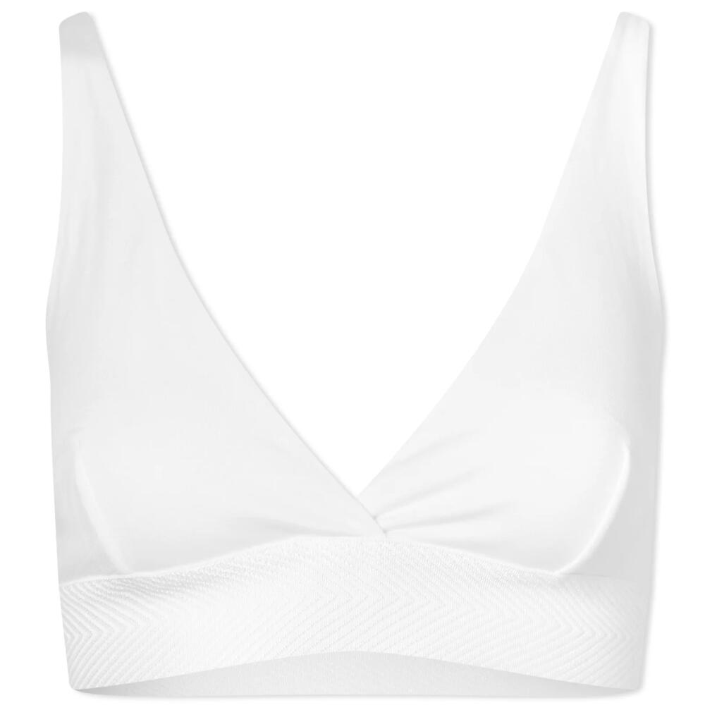 CDLP Women's Bralette in White Cover