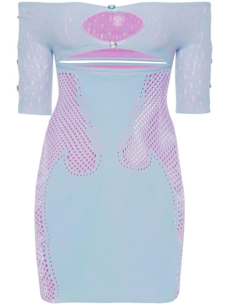 POSTER GIRL Archer mini dress - Blue Cover