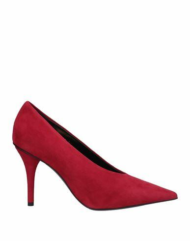 Premiata Woman Pumps Red Leather Cover