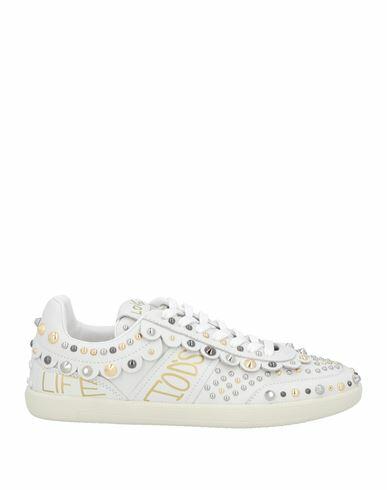 Tod's Woman Sneakers Off white Soft Leather Cover