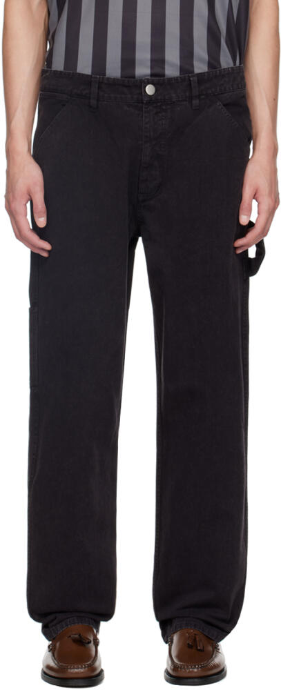 Awake NY Black Pocket Trousers Cover