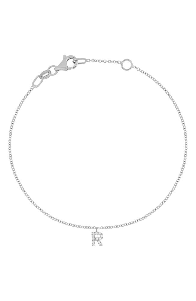 Bony Levy Monroe Reflecting Personalized Bracelet in 18K White Gold - 1 Charm Cover