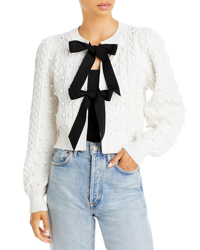 Alice and Olivia Kitty Bow Tie Cardigan Cover