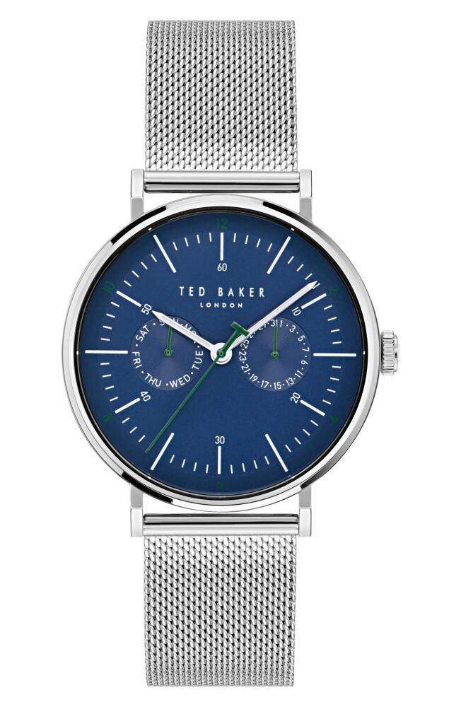 Ted Baker London Timeless Mesh Bracelet Watch in Stainless Steel Cover