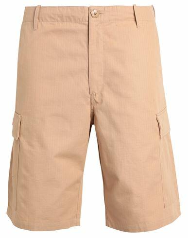 Kenzo Man Shorts & Bermuda Shorts Camel Cotton Cover