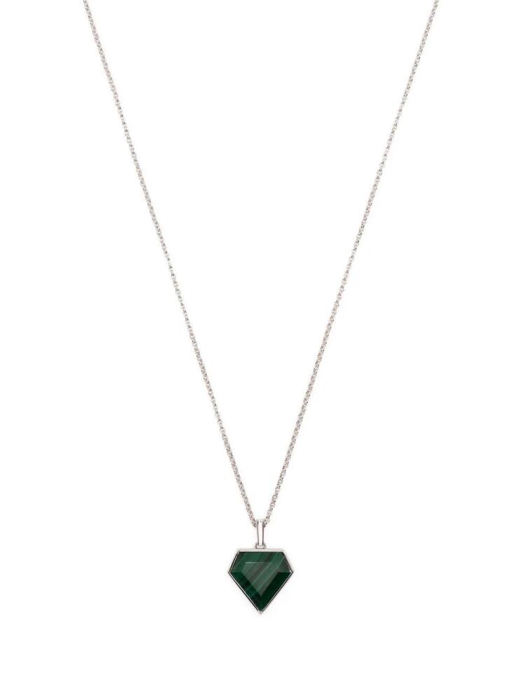 Mateo heart pendant necklace - Green Cover