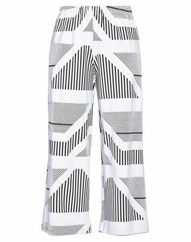 Prism Woman Pants White Polyamide, Polyester, Elastane Cover